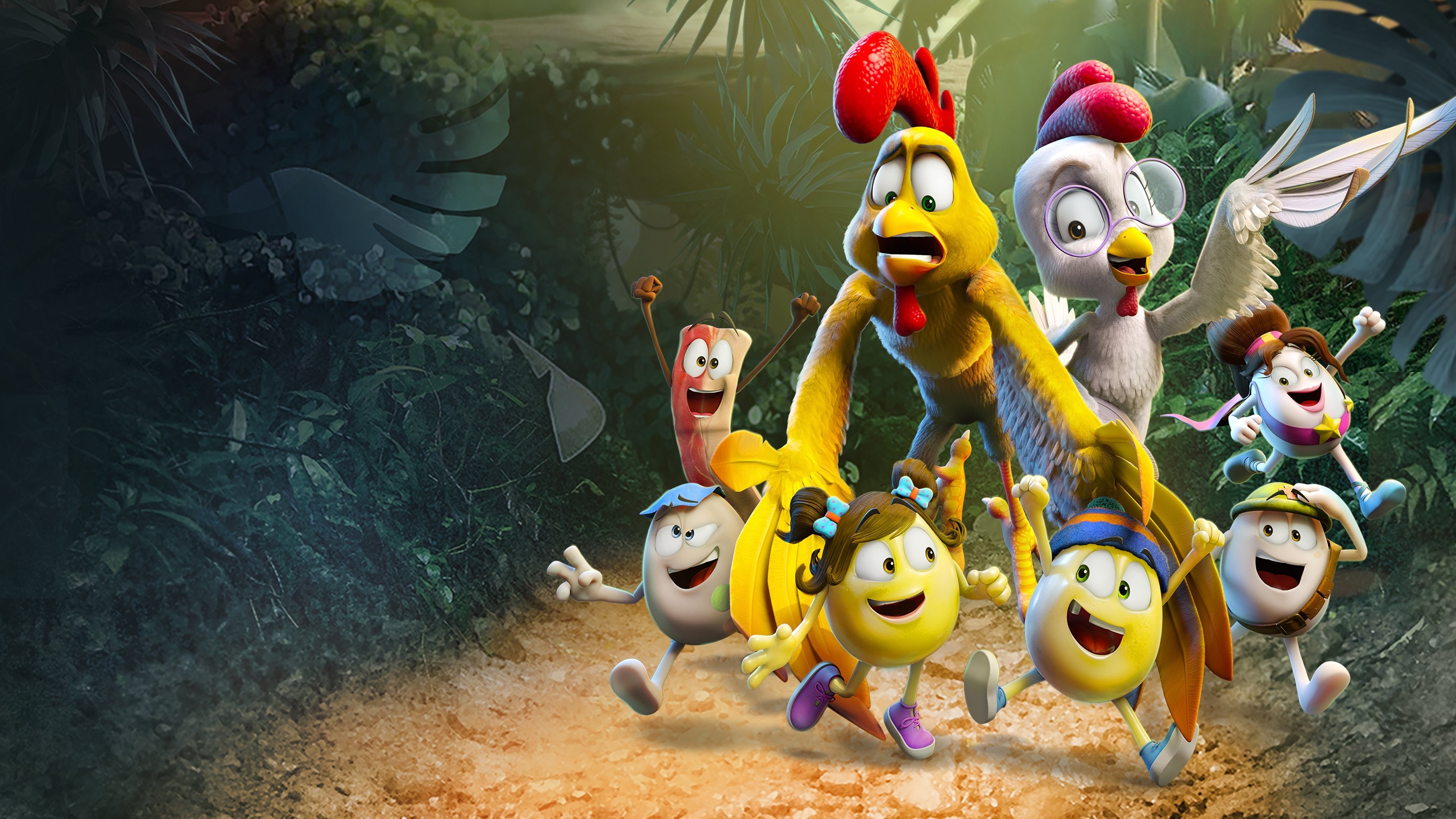 Xem phim Bé Trứng: Náo Loạn Châu Phi (Little Eggs: An African Rescue) 2021