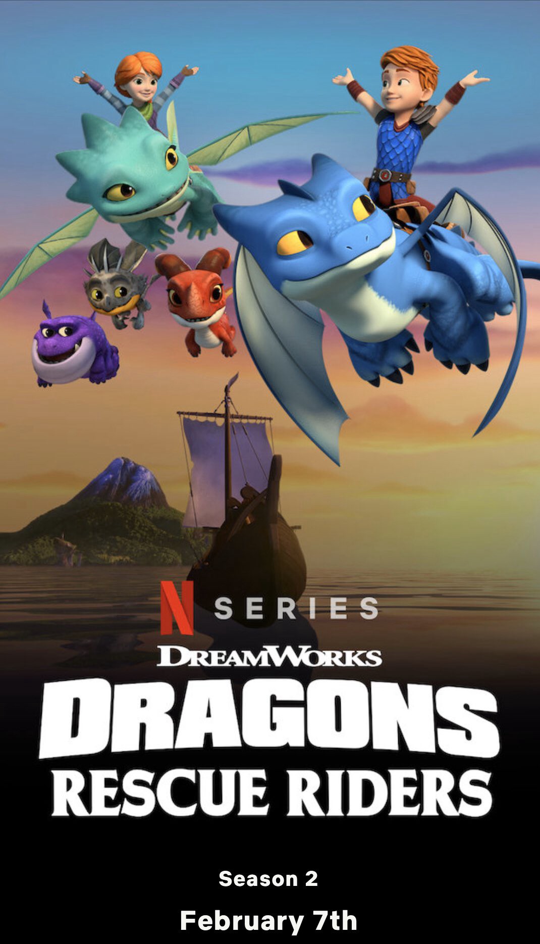 Xem phim Biệt đội giải cứu rồng (Phần 2) (Dragons: Rescue Riders (Season 2)) 2020