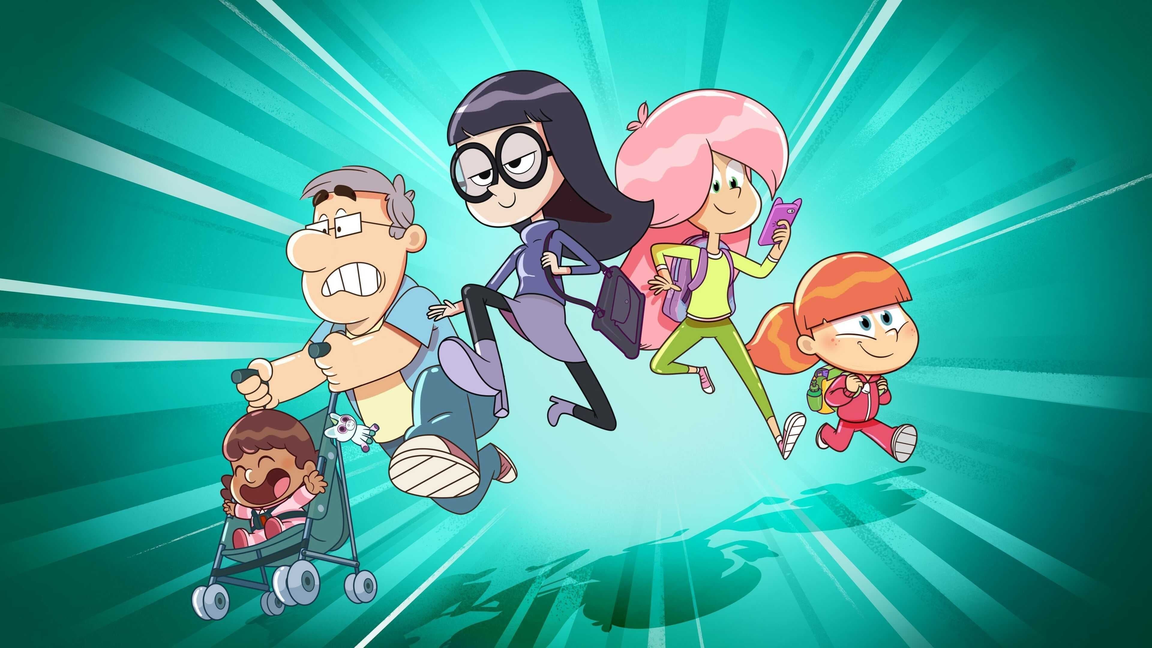 Xem phim Bốn Con Gái Và Bố Thông Thái (Living With Dad) 2022