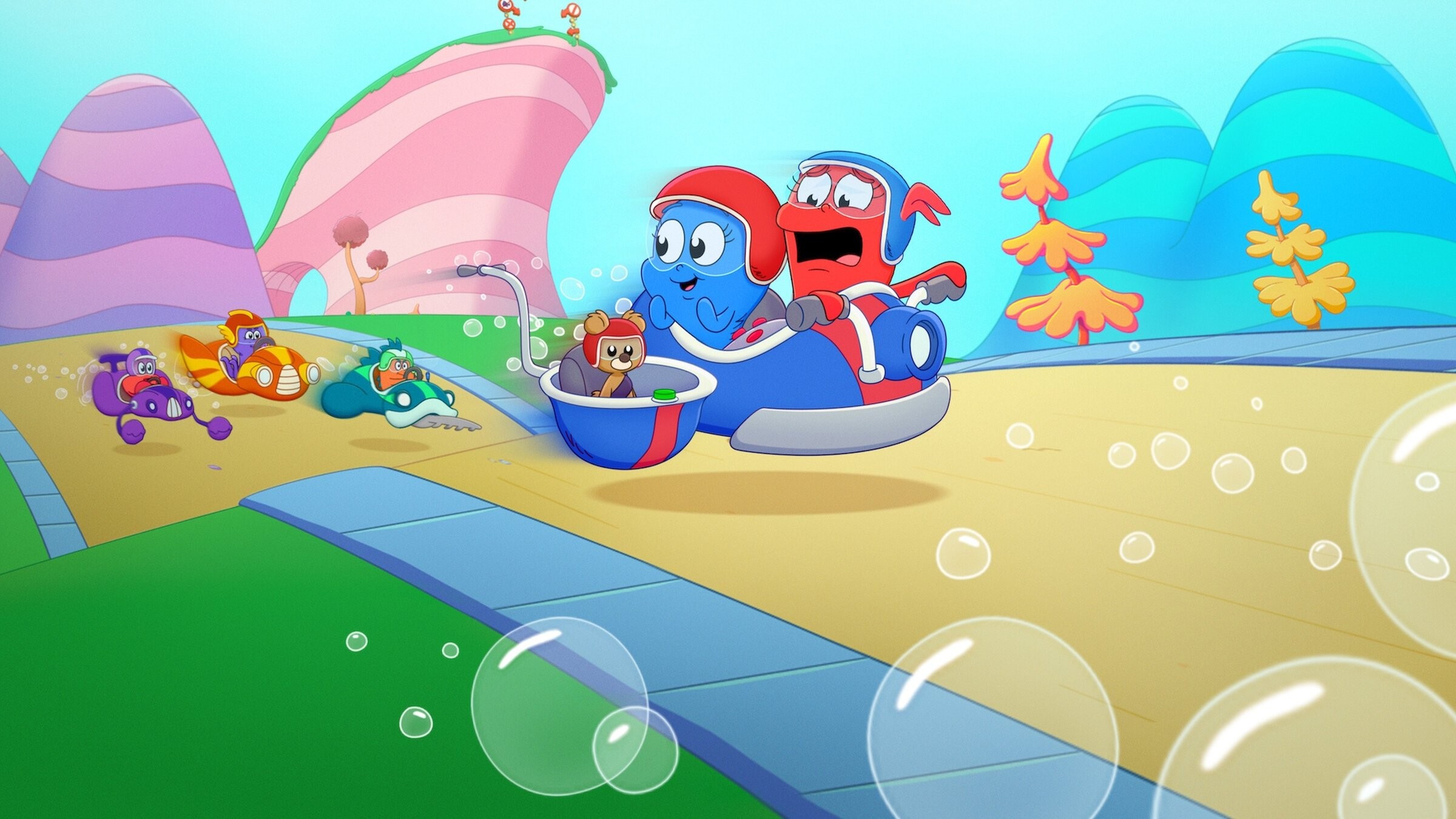 Xem phim Cá Đỏ Cá Xanh (Phần 2) (Dr. Seuss's Red Fish Blue Fish (Season 2)) 2026