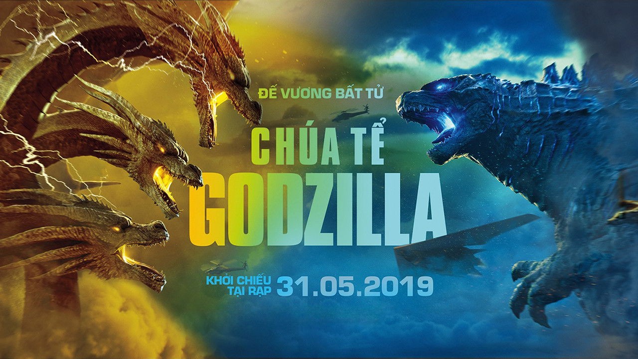 Xem phim Chúa Tể Godzilla: Đế Vương Bất Tử (Godzilla: King of the Monsters) 2019