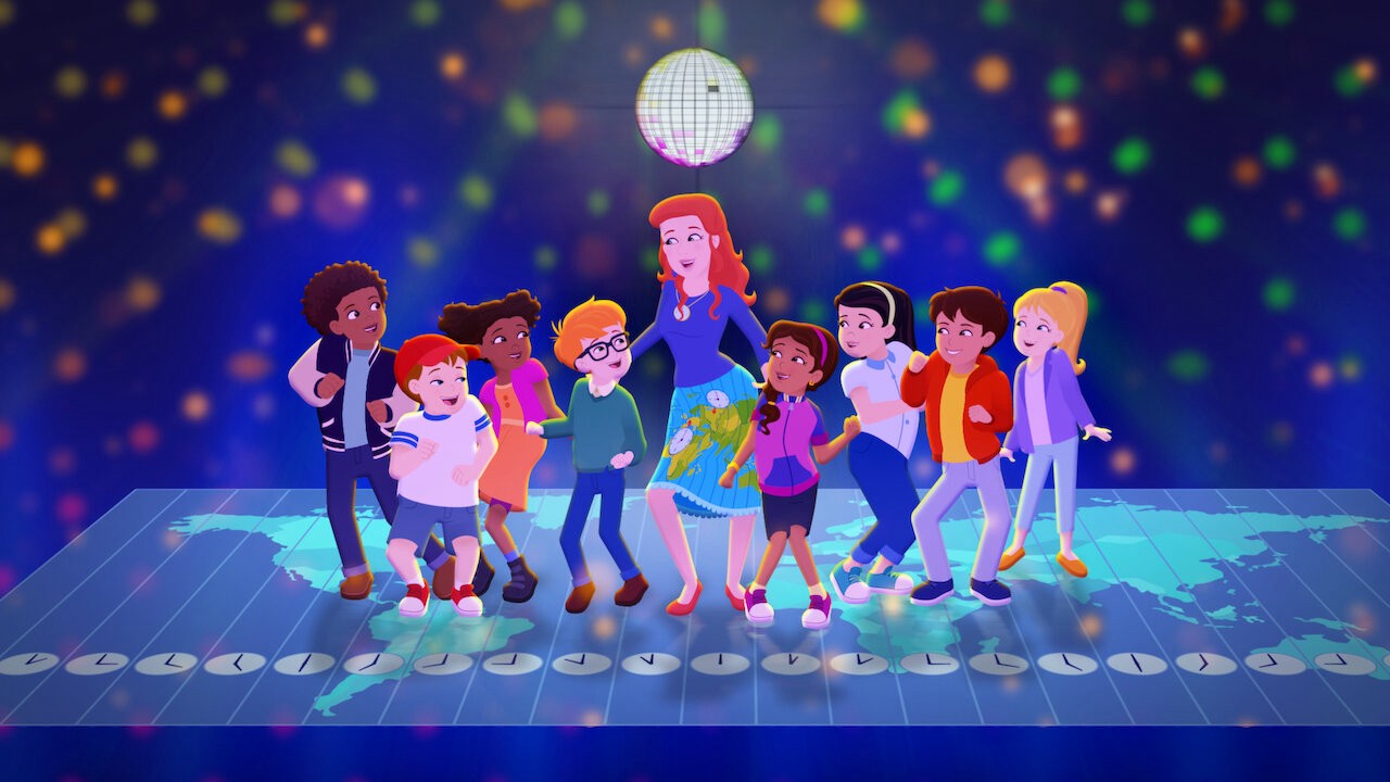 Xem phim Chuyến Xe Khoa Học Kỳ Thú: Các Múi Giờ (The Magic School Bus Rides Again In The Zone) 2020