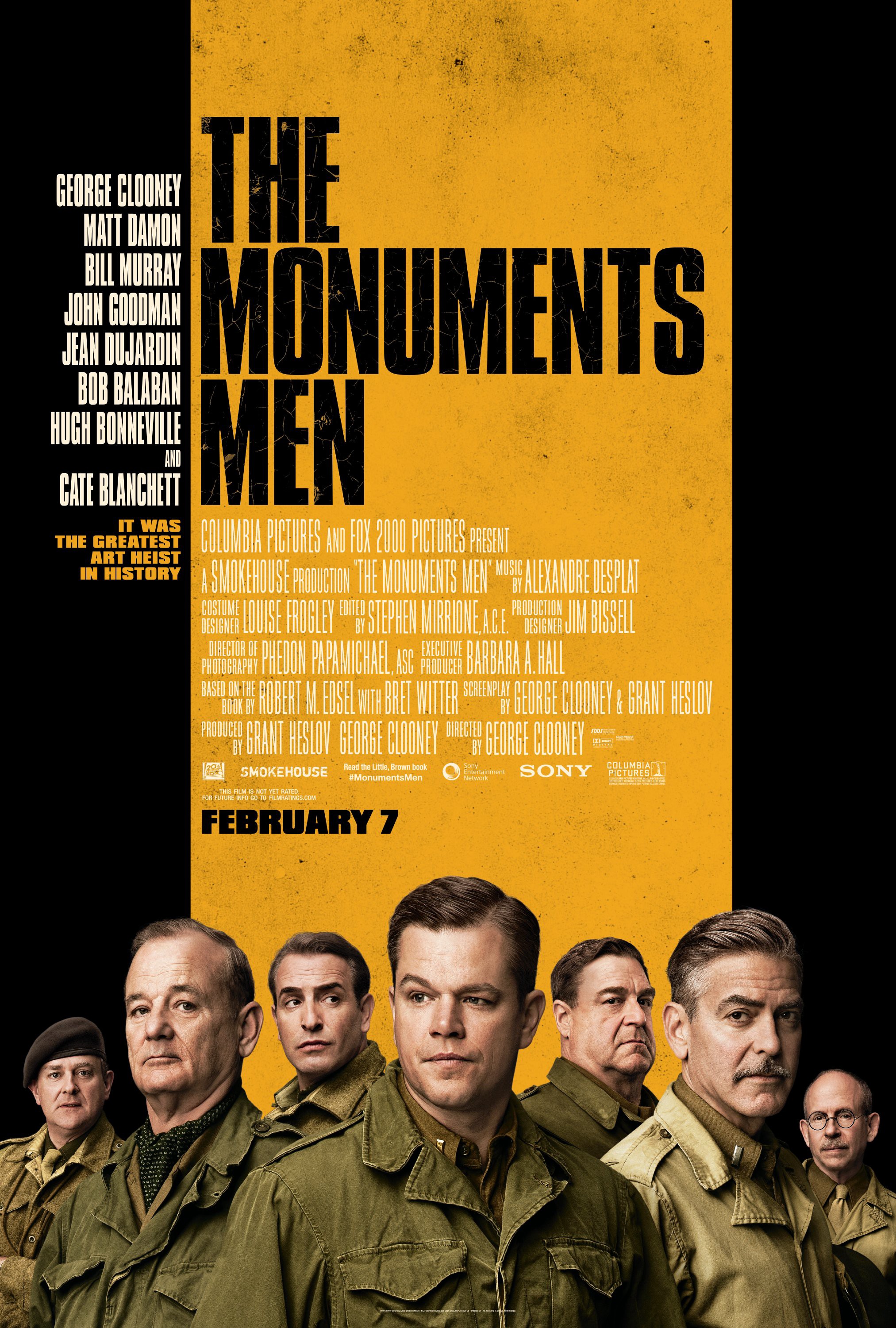 Xem phim Cổ Vật Bị Đánh Cắp - Kho Báu Bị Đánh Cắp (The Monuments Men 2014) 2014