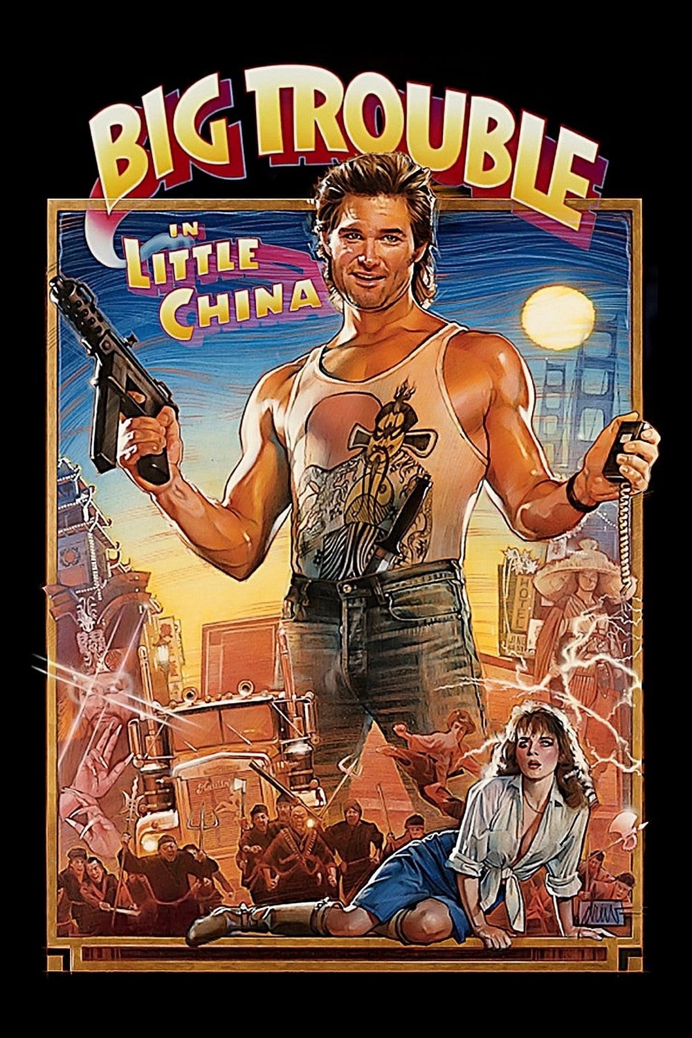 Xem phim Cuộc Chiến Tại Phố Hoa (Big Trouble in Little China) 1986