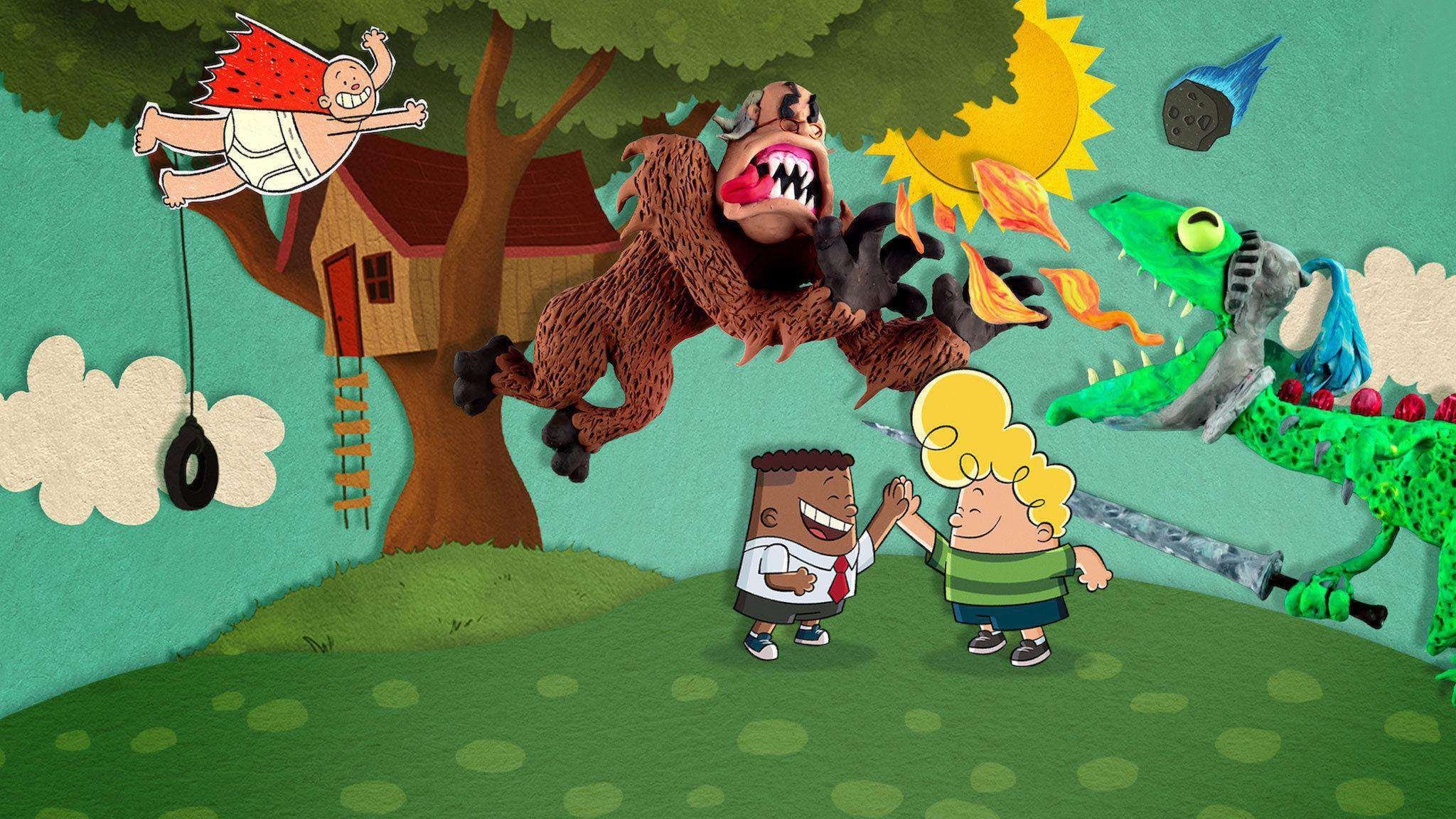 Xem phim Đội Trưởng Quần Lót: Cuộc Phiêu Lưu Tương Tác (Captain Underpants: Epic Choice-o-rama) 2020