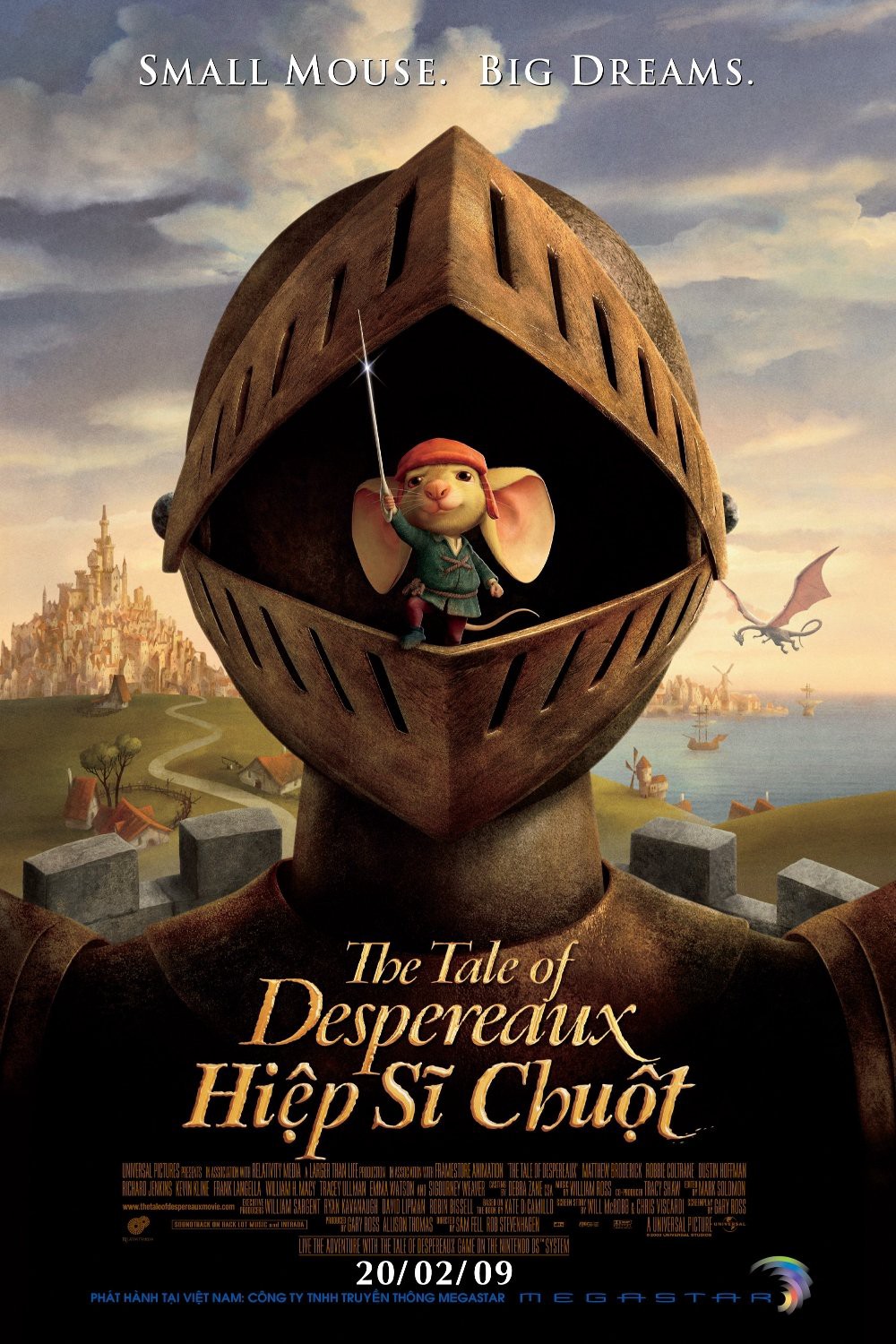 Xem phim Hiệp Sĩ Chuột (The Tale Of Despereaux) 2008