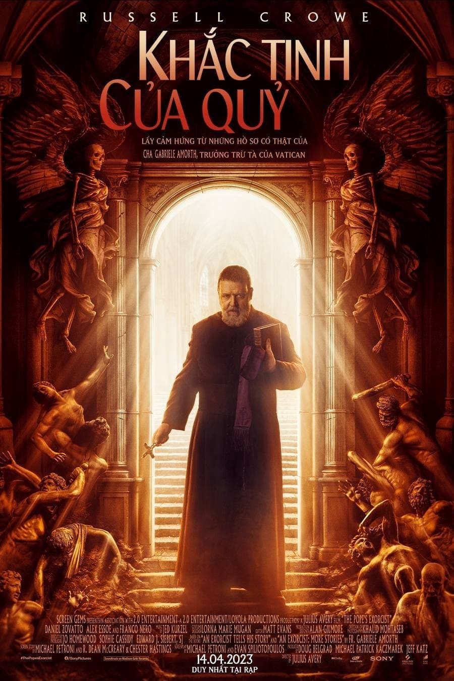 Xem phim Khắc Tinh Của Quỷ (The Pope's Exorcist) 2023