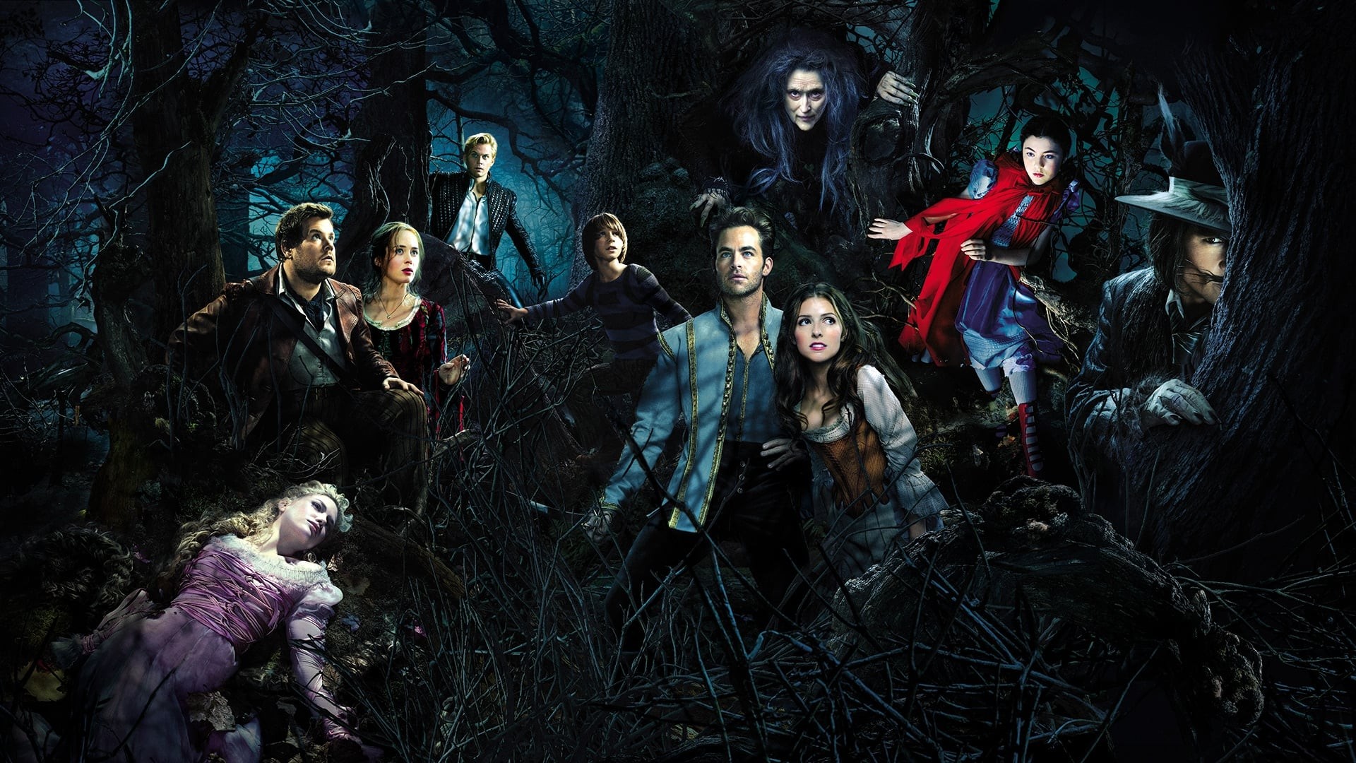Xem phim Khu Rừng Cổ Tích (Into the Woods) 2014