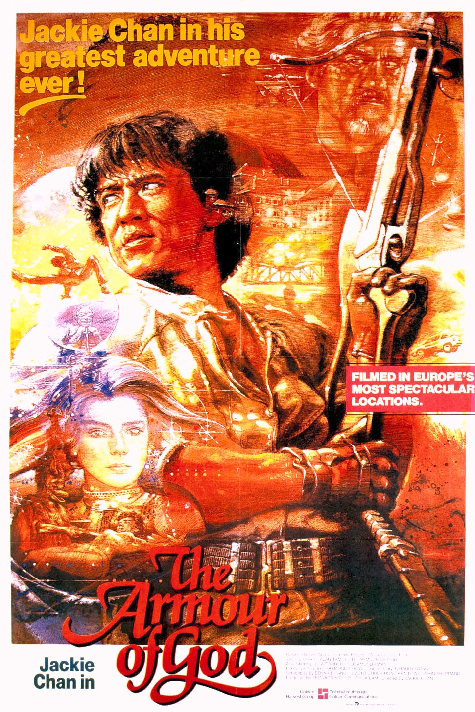 Xem phim Long huynh hổ đệ (Armour of God) 1986