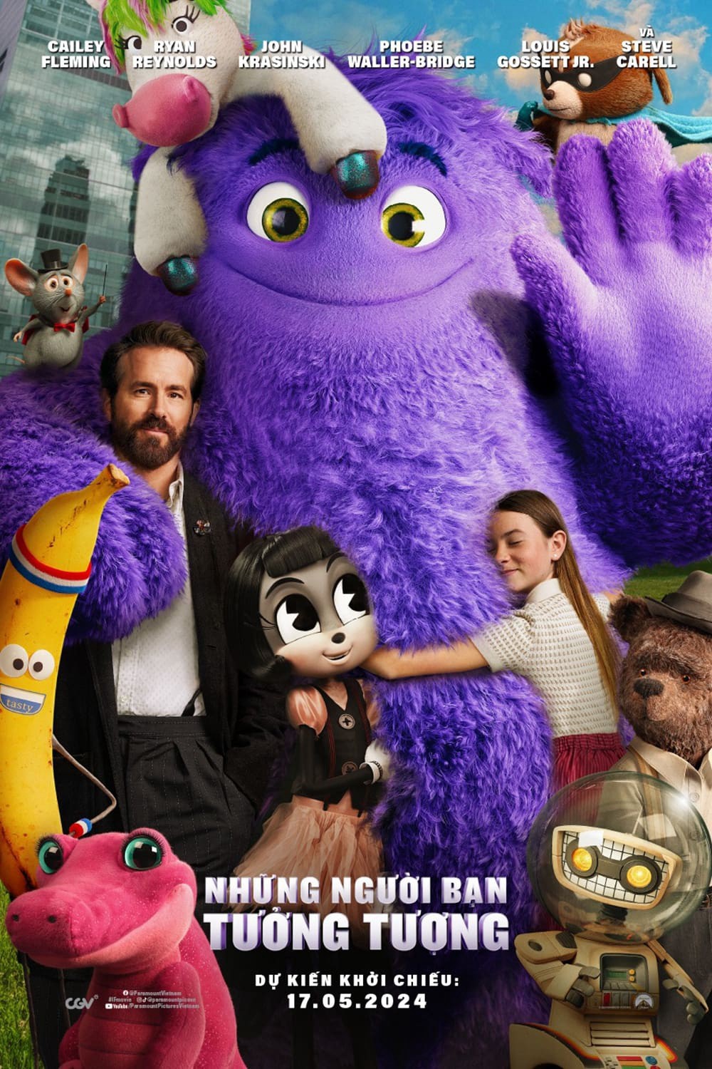 Xem phim Những Người Bạn Tưởng Tượng (IF) 2024