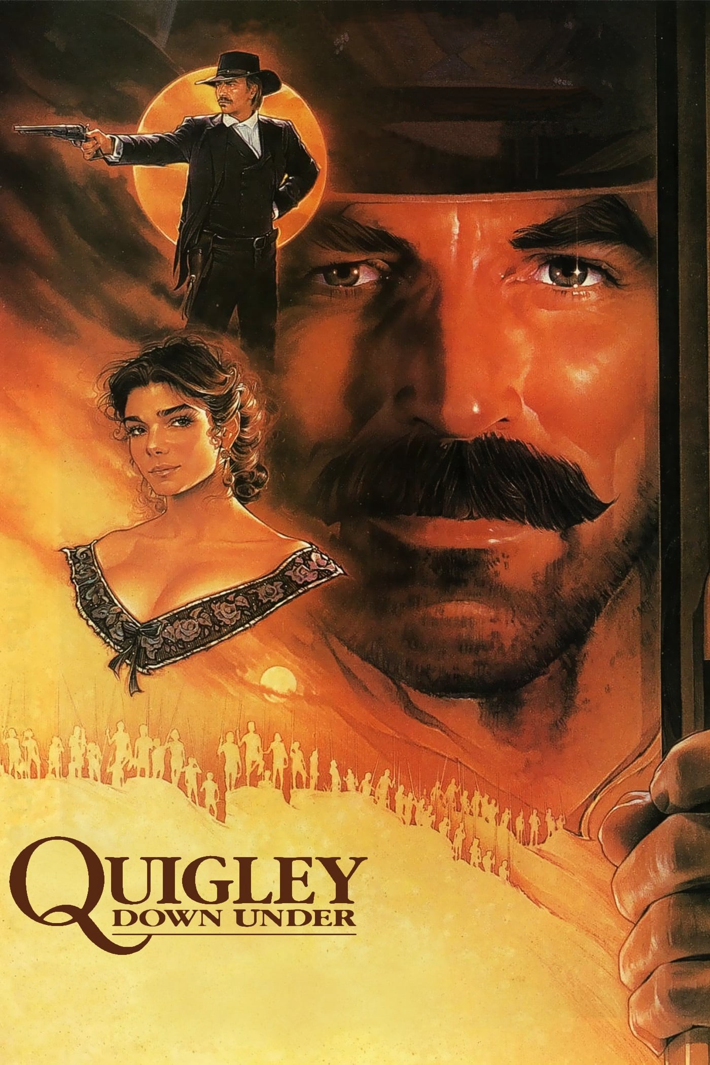 Xem phim Quigley Down Under (Quigley Down Under) 1990