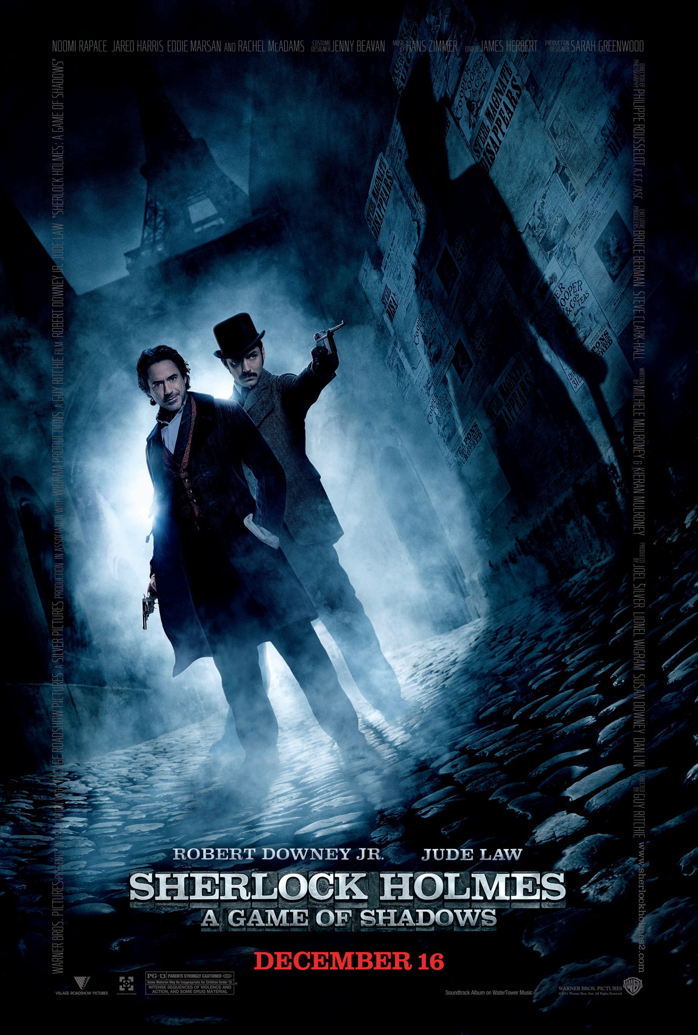 Xem phim Sherlock Holmes: Trò chơi của bóng đêm (Sherlock Holmes: A Game of Shadows) 2011