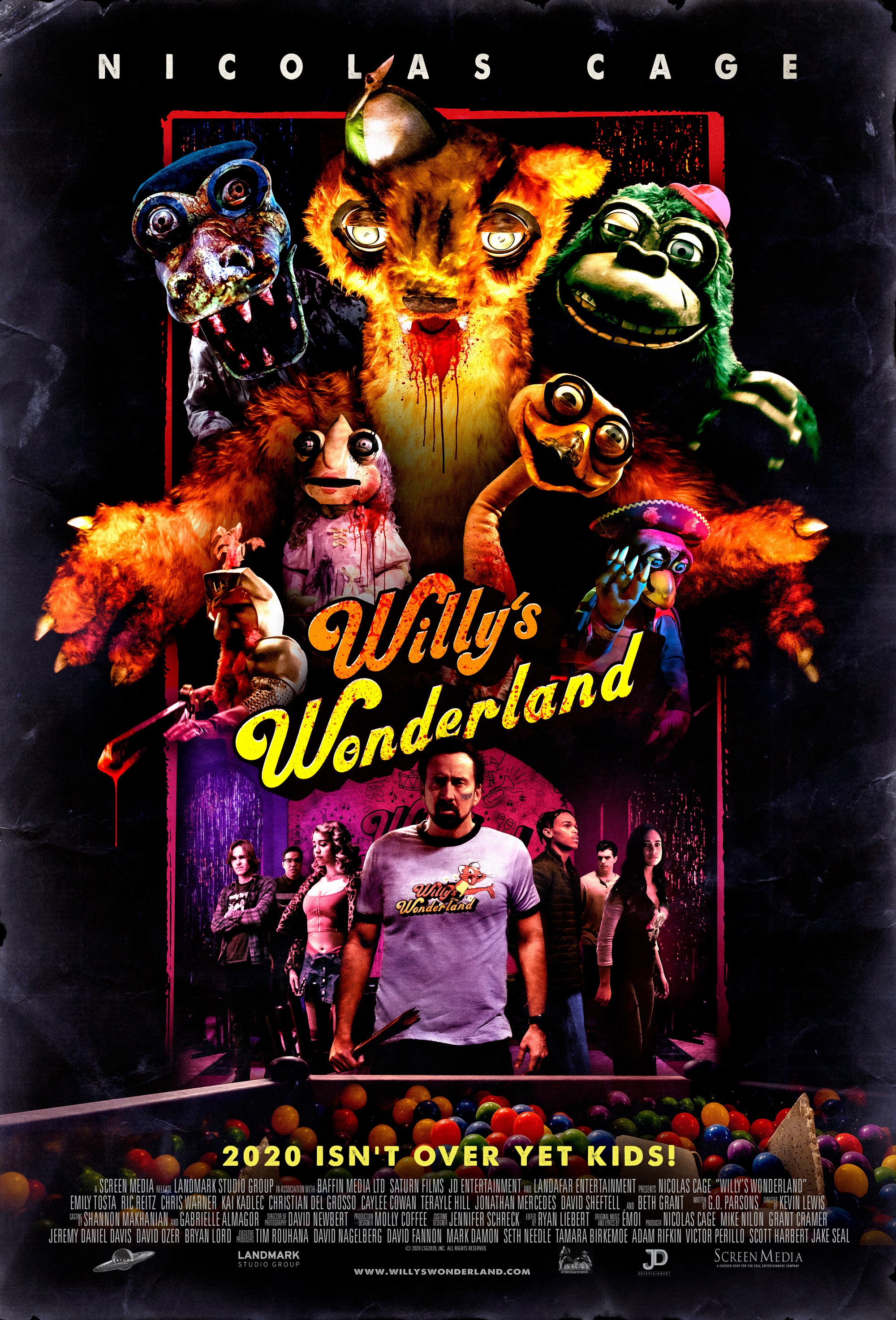 Xem phim Xứ Sở Diệu Kỳ Của Willy (Willy's Wonderland) 2021